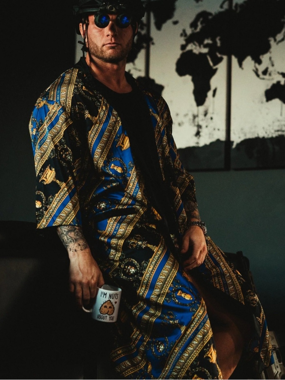 SAVAGE KIMONO ROBE - Picture 5 of 5